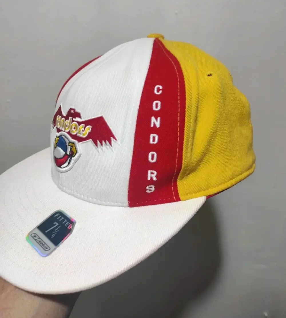 Gorra condors Pittsburgh Reebok talla 7 1/4 57'7cm*, foto 2
