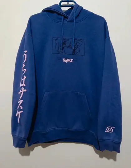 Sudadera Naruto Sasuke Pull & Bear talla M*