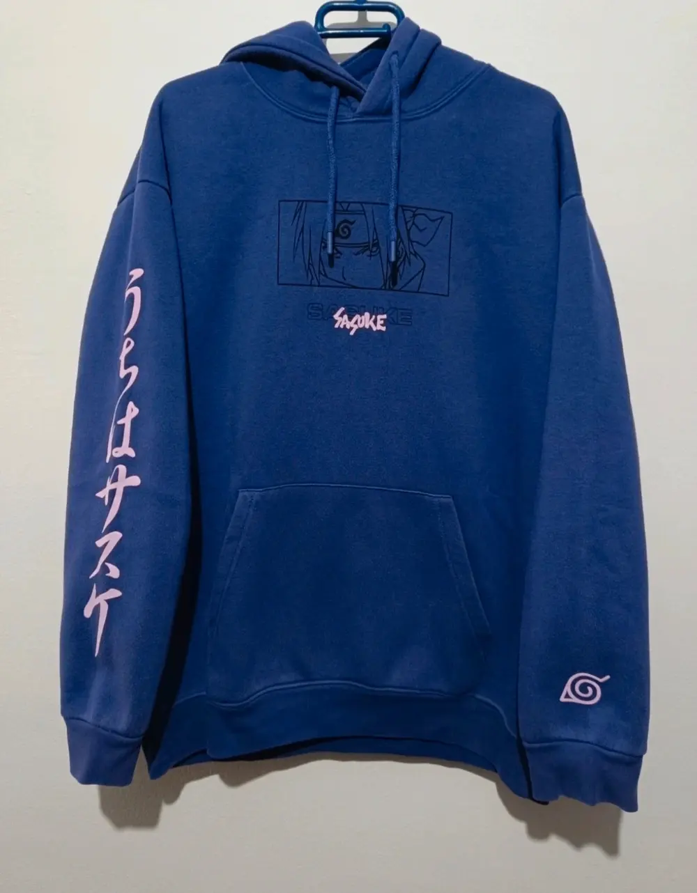 Sudadera Naruto Sasuke Pull & Bear talla M*