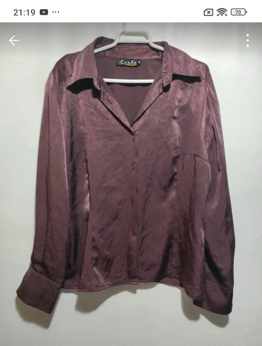 Camisa blusa leuka Donna talla 44*