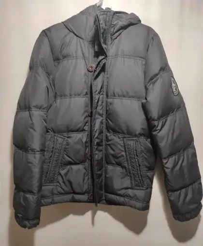 Plumifero con capucha Abercrombie & Fitch Kempshall talla M *