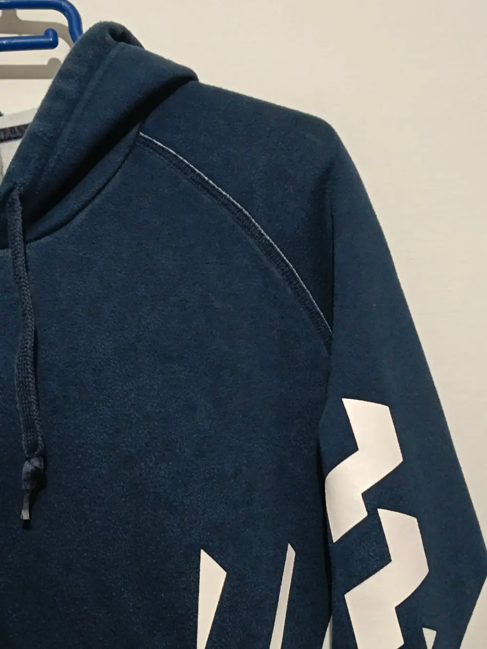 Sudadera con capucha vintage Y2K Nike logo grande talla L ver medidas, foto 4
