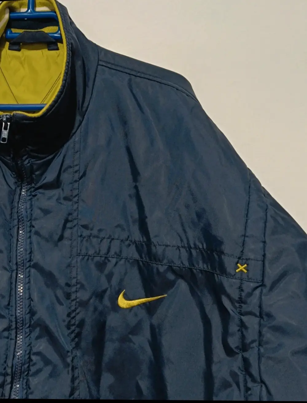 Chaqueta bomber plumón Nike Swoosh vintage reversible años 90 talla L ver medidas, foto 3