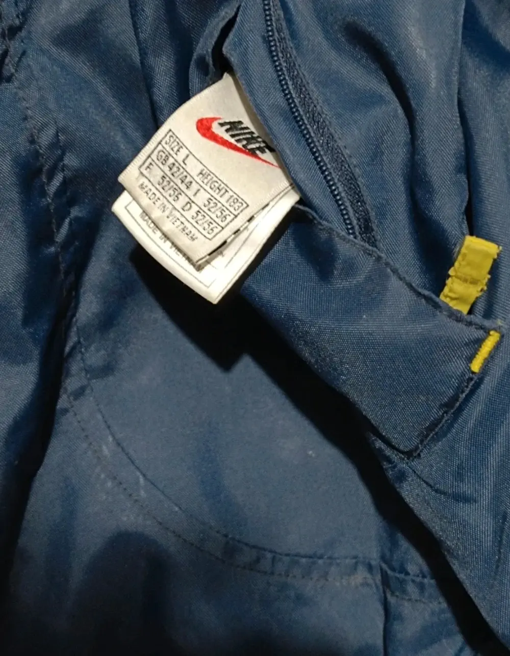 Chaqueta bomber plumón Nike Swoosh vintage reversible años 90 talla L ver medidas, foto 4