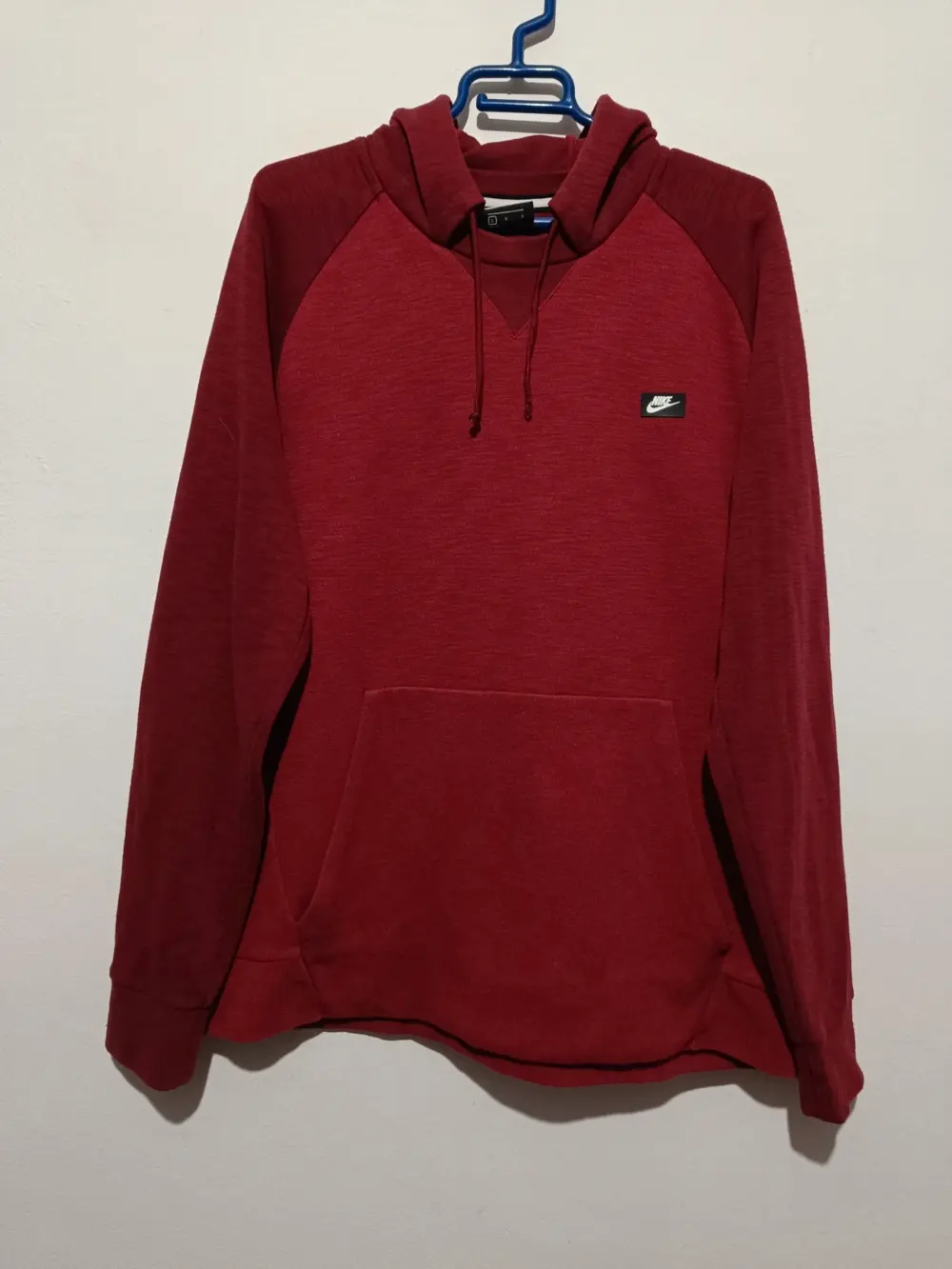 Sudadera Nike rojo burdeos talla L