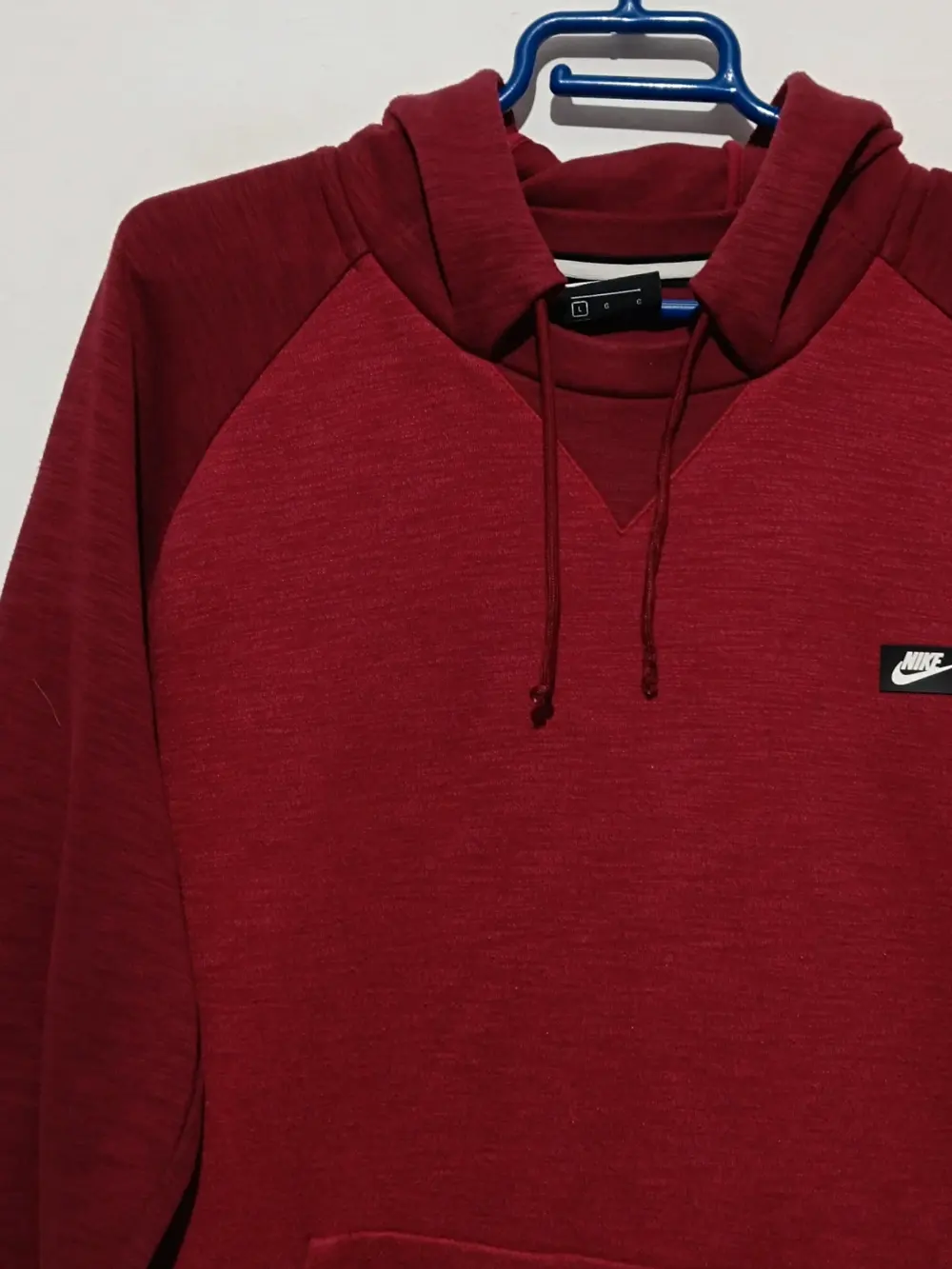 Sudadera Nike rojo burdeos talla L, foto 5