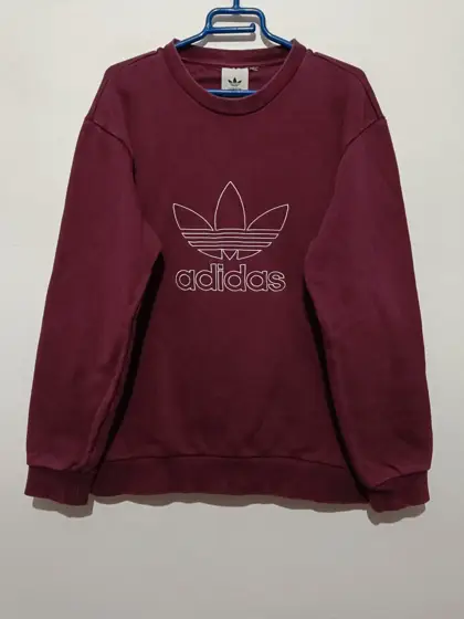Jersey cuello redondo Adidas originals Crewneck outline talla M ver medidas