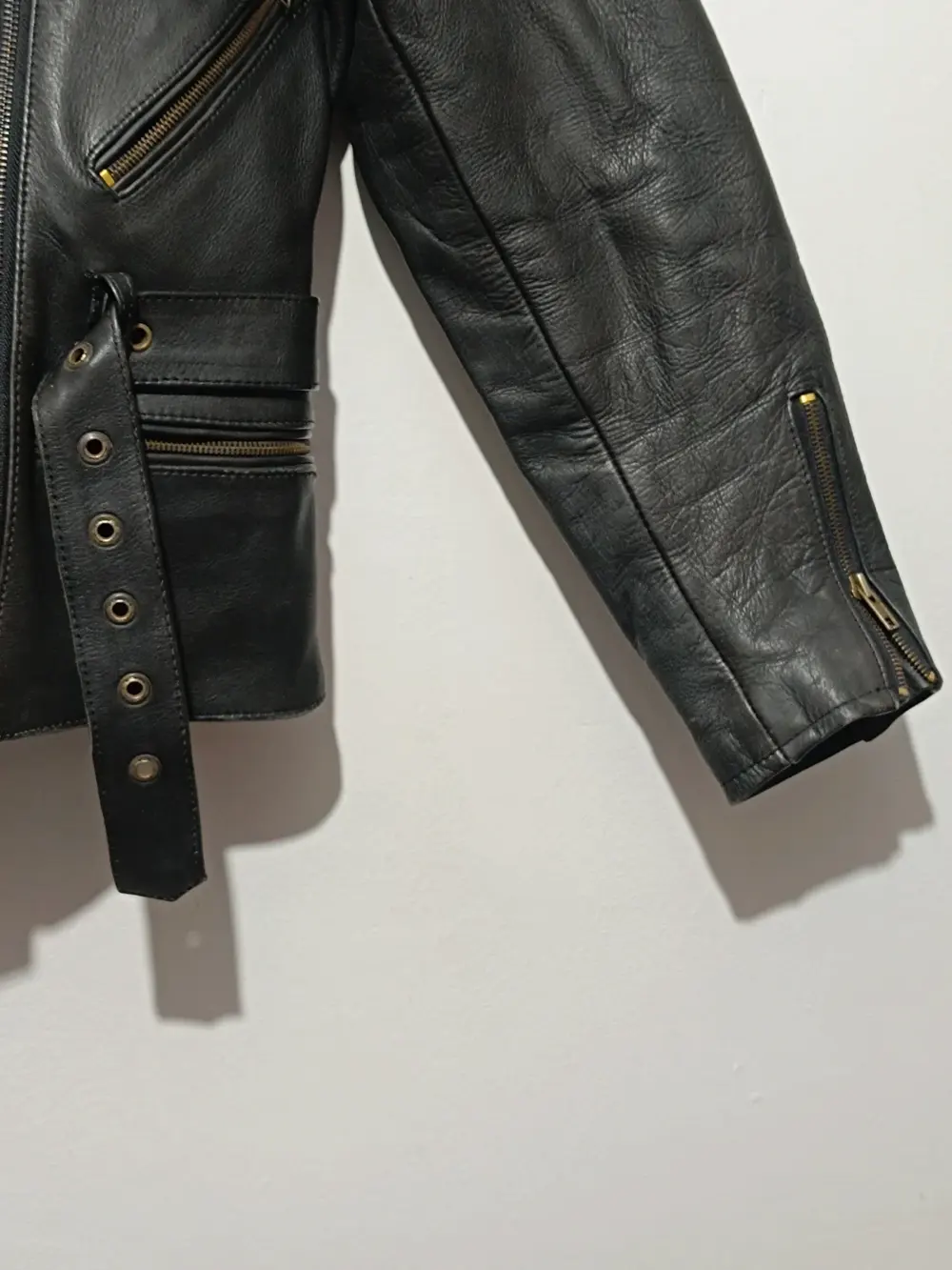 Chaqueta Moto cuero Orex talla 42 equivale para S ver medidas unisex, foto 2