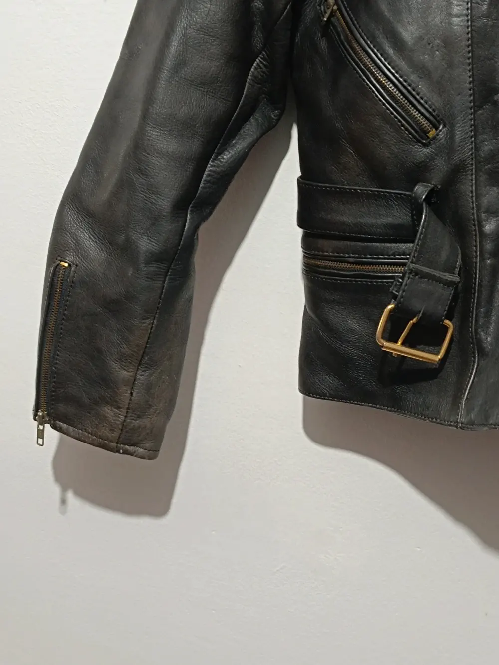 Chaqueta Moto cuero Orex talla 42 equivale para S ver medidas unisex, foto 3