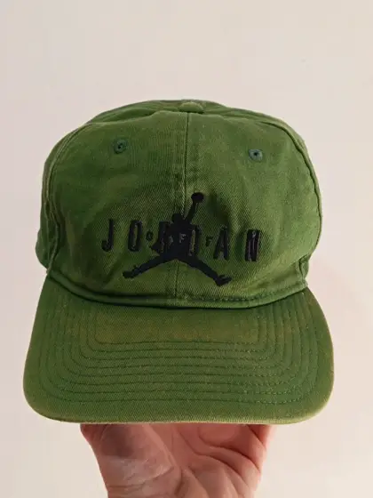 Gorra Nike Air Jordan Jordan Pro Jumpman x Off - White verde talla única ajustable adulto unisex