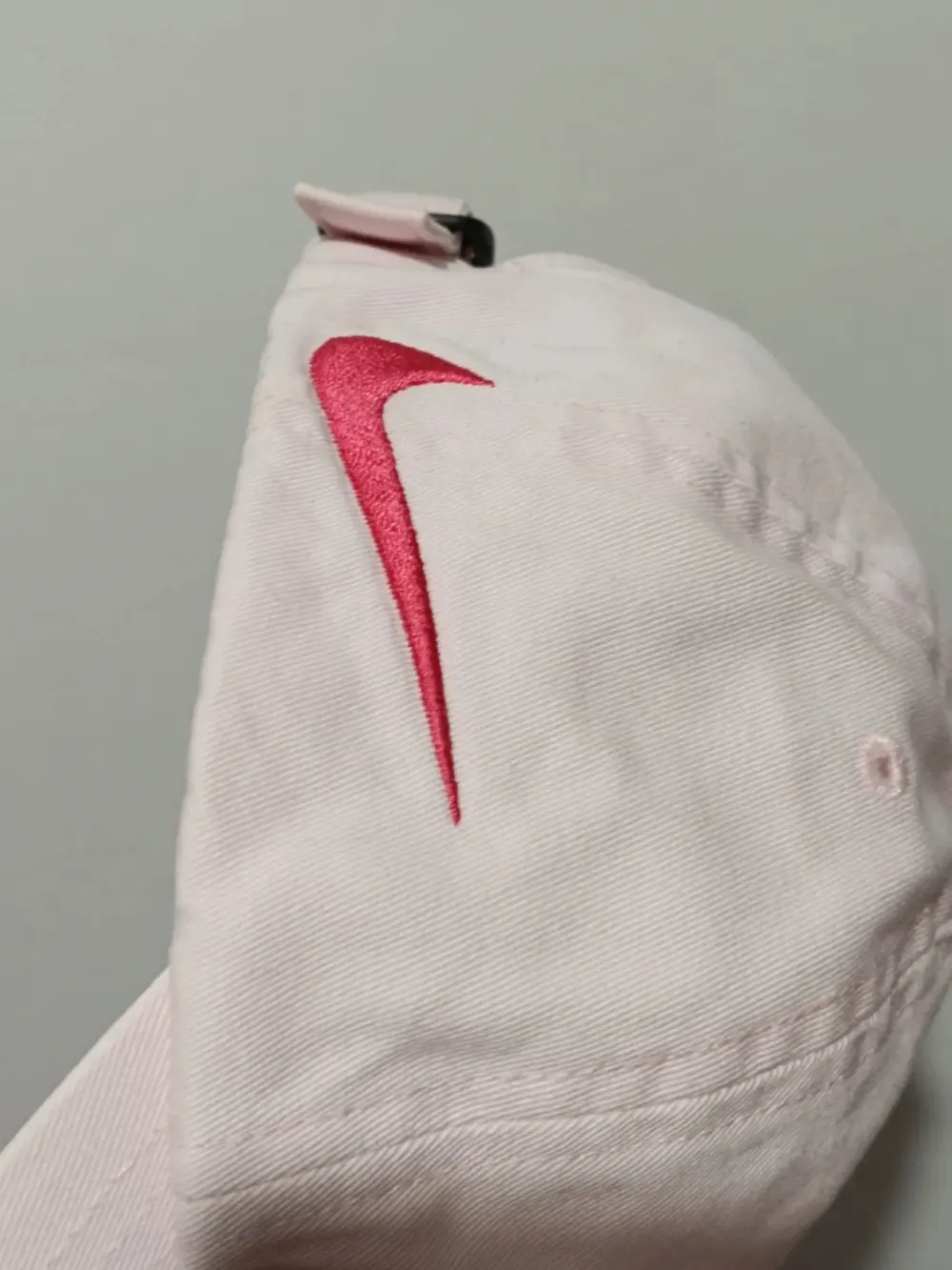 Gorra Rosa Nike doble logo talla única ajustable adulto unisex, foto 3