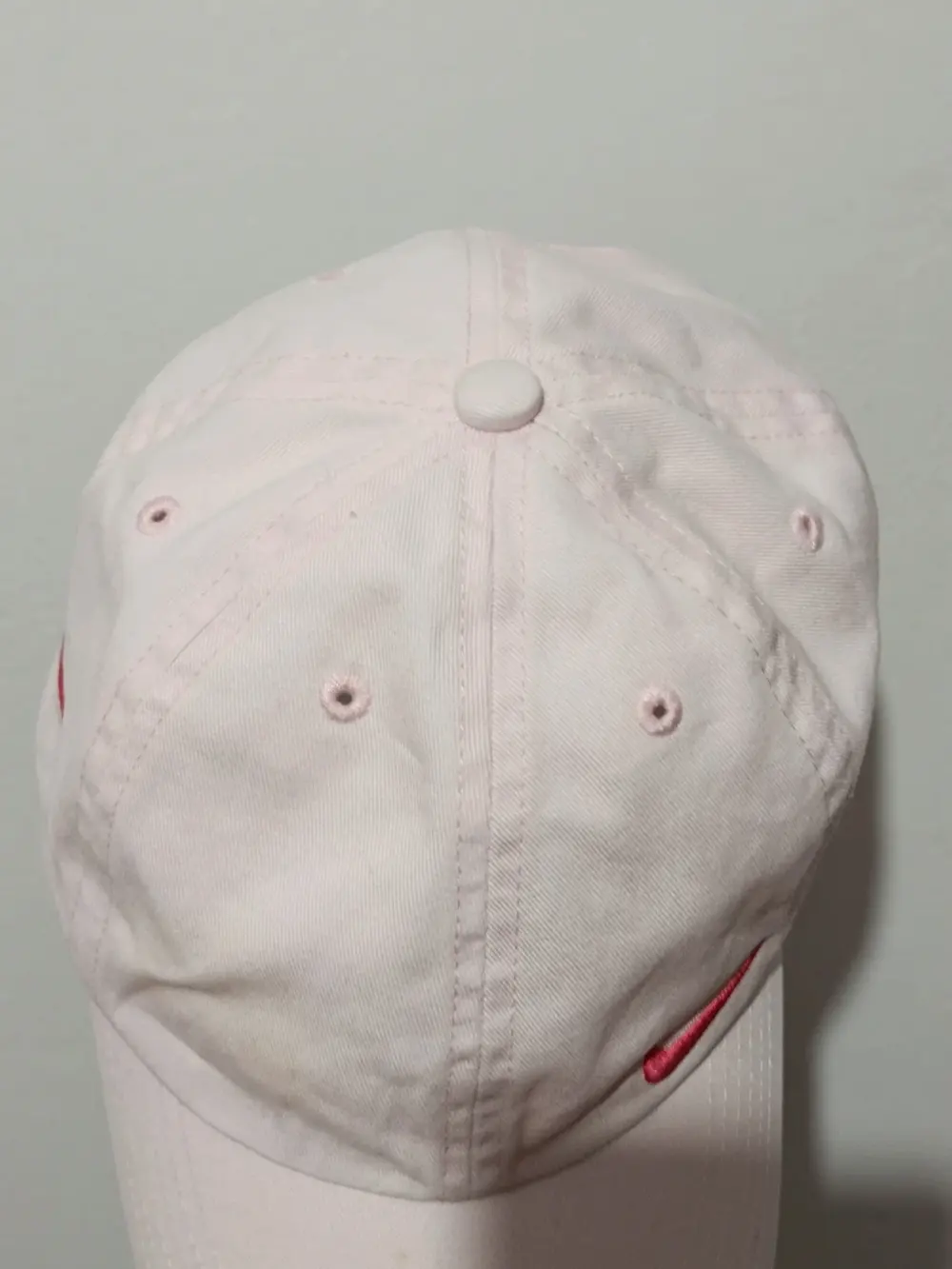 Gorra Rosa Nike doble logo talla única ajustable adulto unisex, foto 4