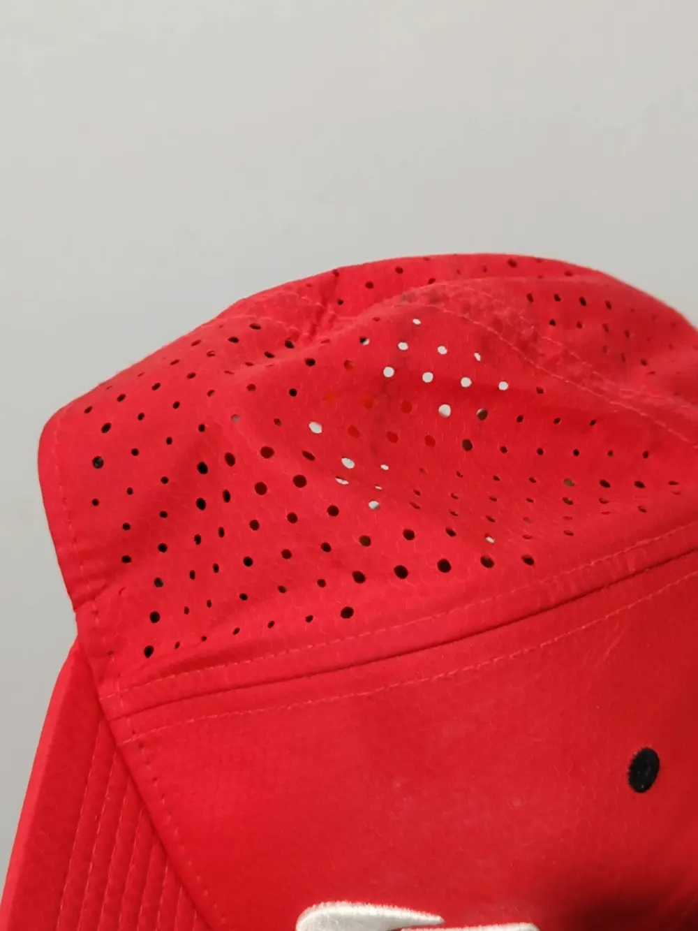 Gorra Nike Air dri fit roja pro perf talla única ajustable adulto unisex, foto 3