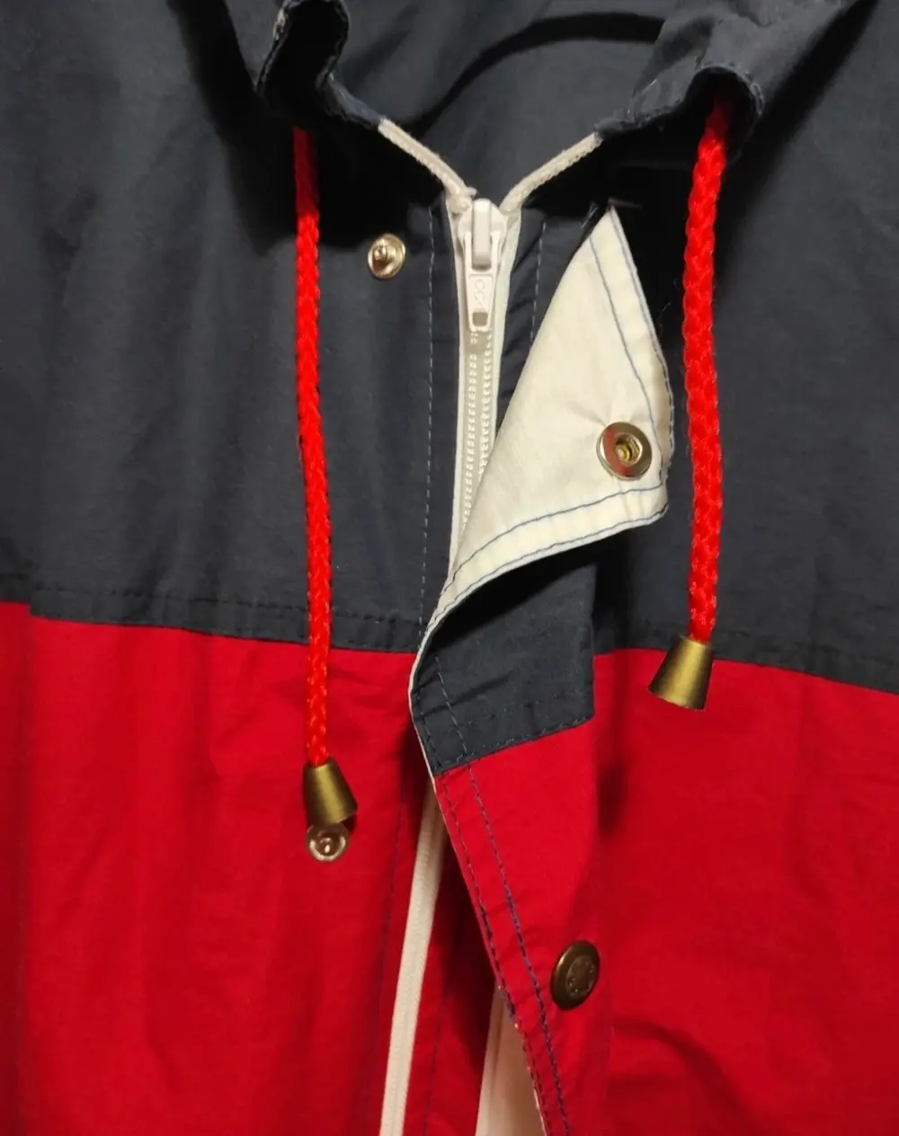 Chaqueta vintage entretiempo con capucha Bridgestone talla XL*, foto 3