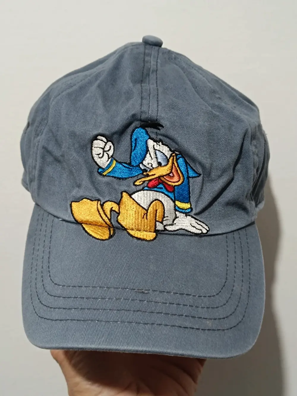 Gorra vintage Donald Duck Años 90 The Disney Store talla única ajustable adulto unisex
