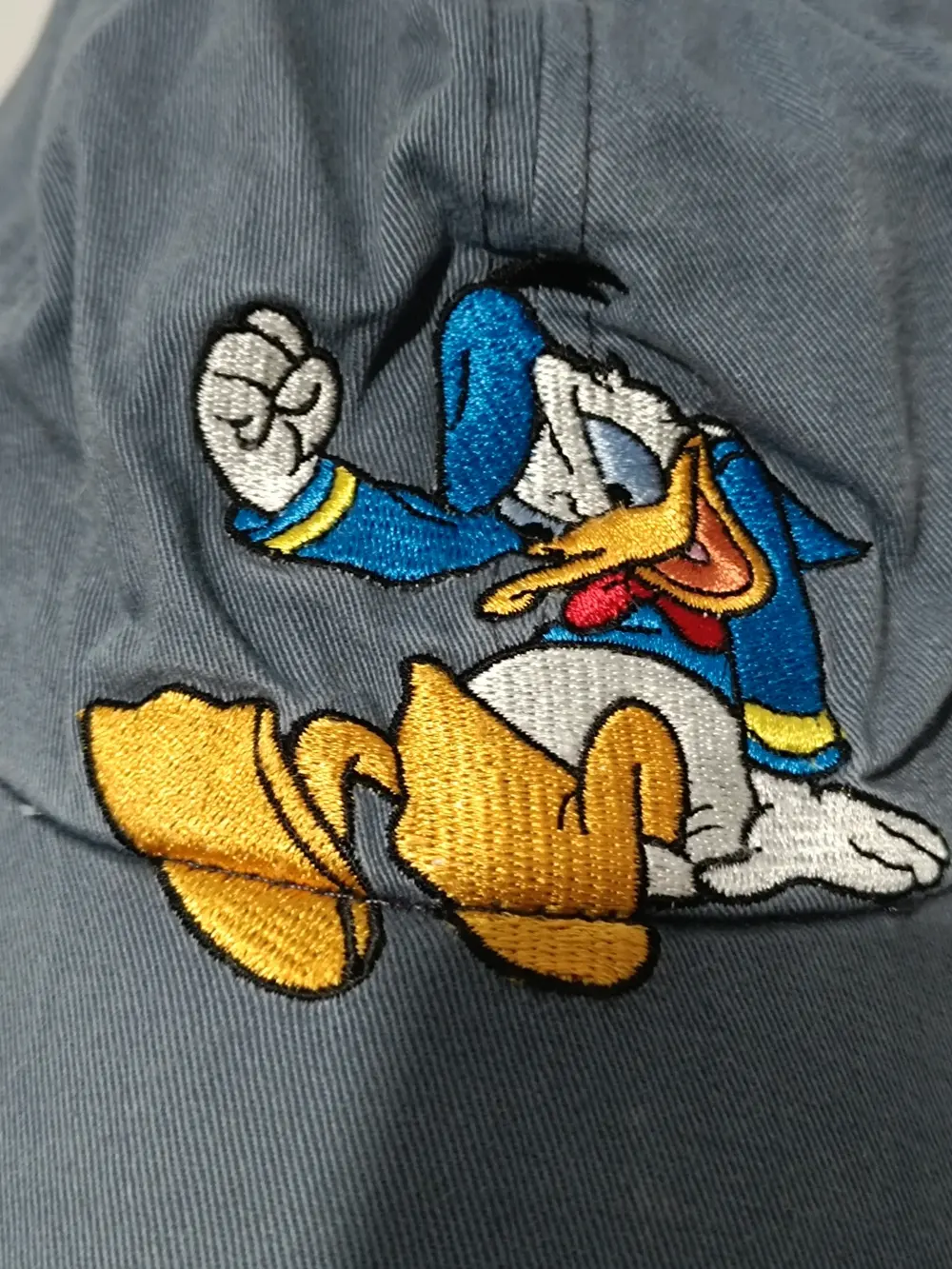 Gorra vintage Donald Duck Años 90 The Disney Store talla única ajustable adulto unisex, foto 2