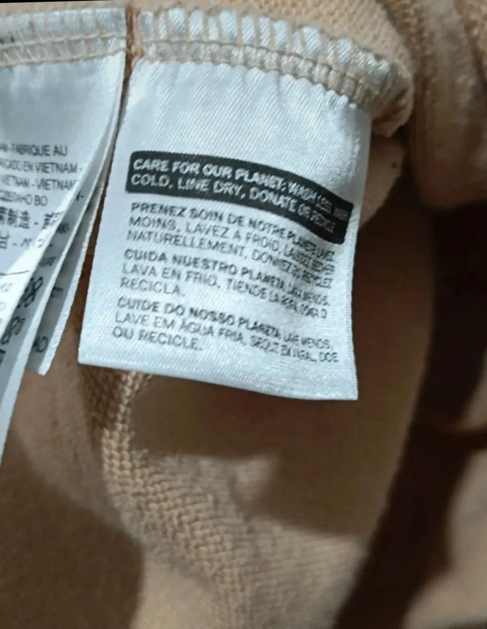 Sudadera Beige Levi's talla L, foto 4