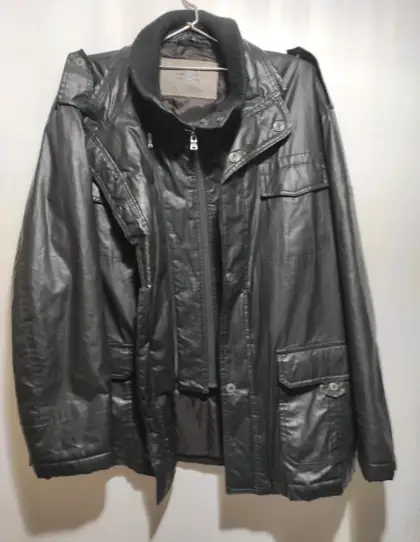 Cazadora cuero Florentino Sport talla unica sirve para XL*