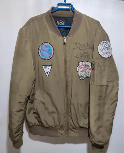 Chaqueta vintage estilo bomber Lois talla XL