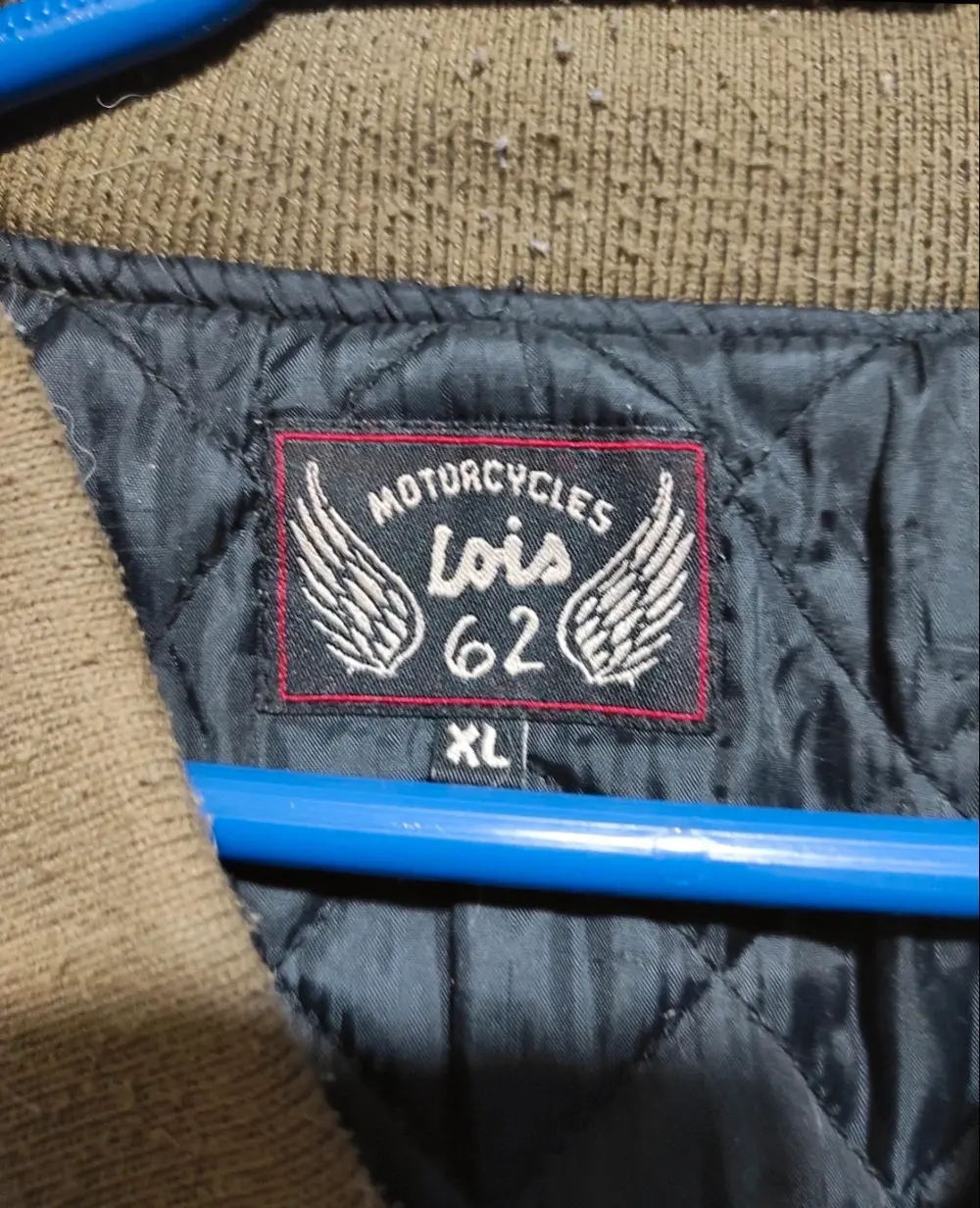 Chaqueta vintage estilo bomber Lois talla XL, foto 2