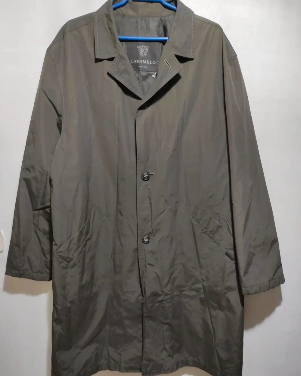 Gabardina Caramelo Leoni talla 54 ver medidas*