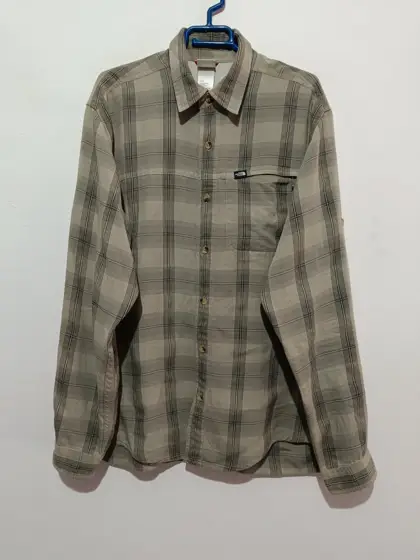 Camisa a cuadros manga larga Senderismo The North Face talla S