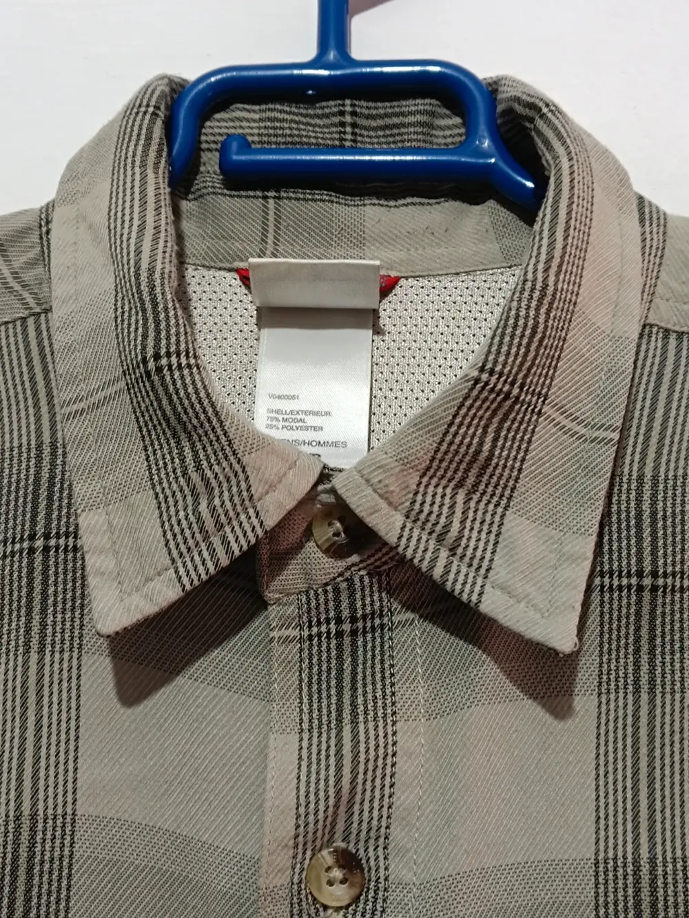 Camisa a cuadros manga larga Senderismo The North Face talla S, foto 4
