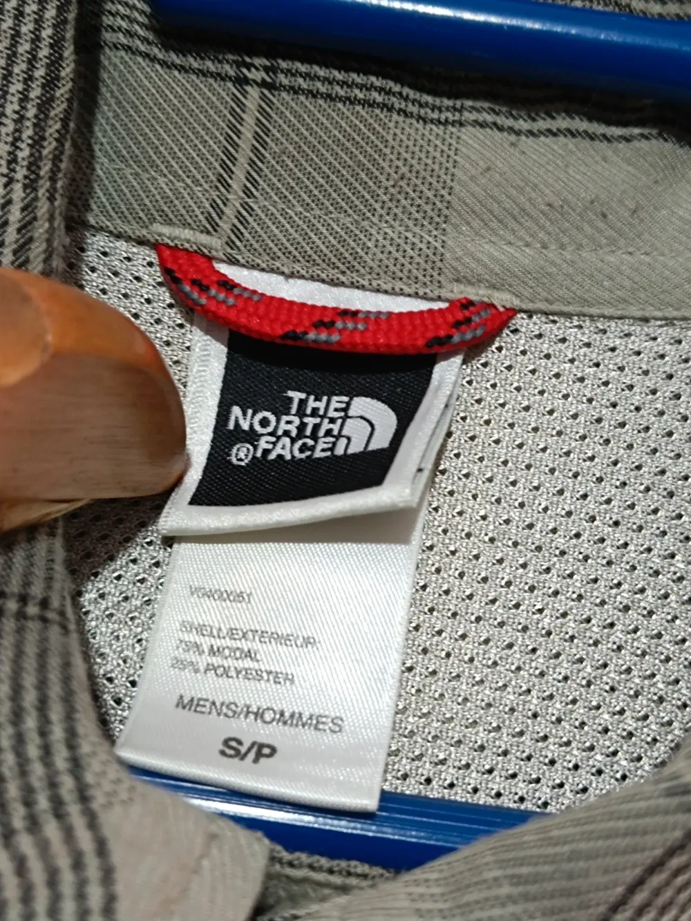 Camisa a cuadros manga larga Senderismo The North Face talla S, foto 5