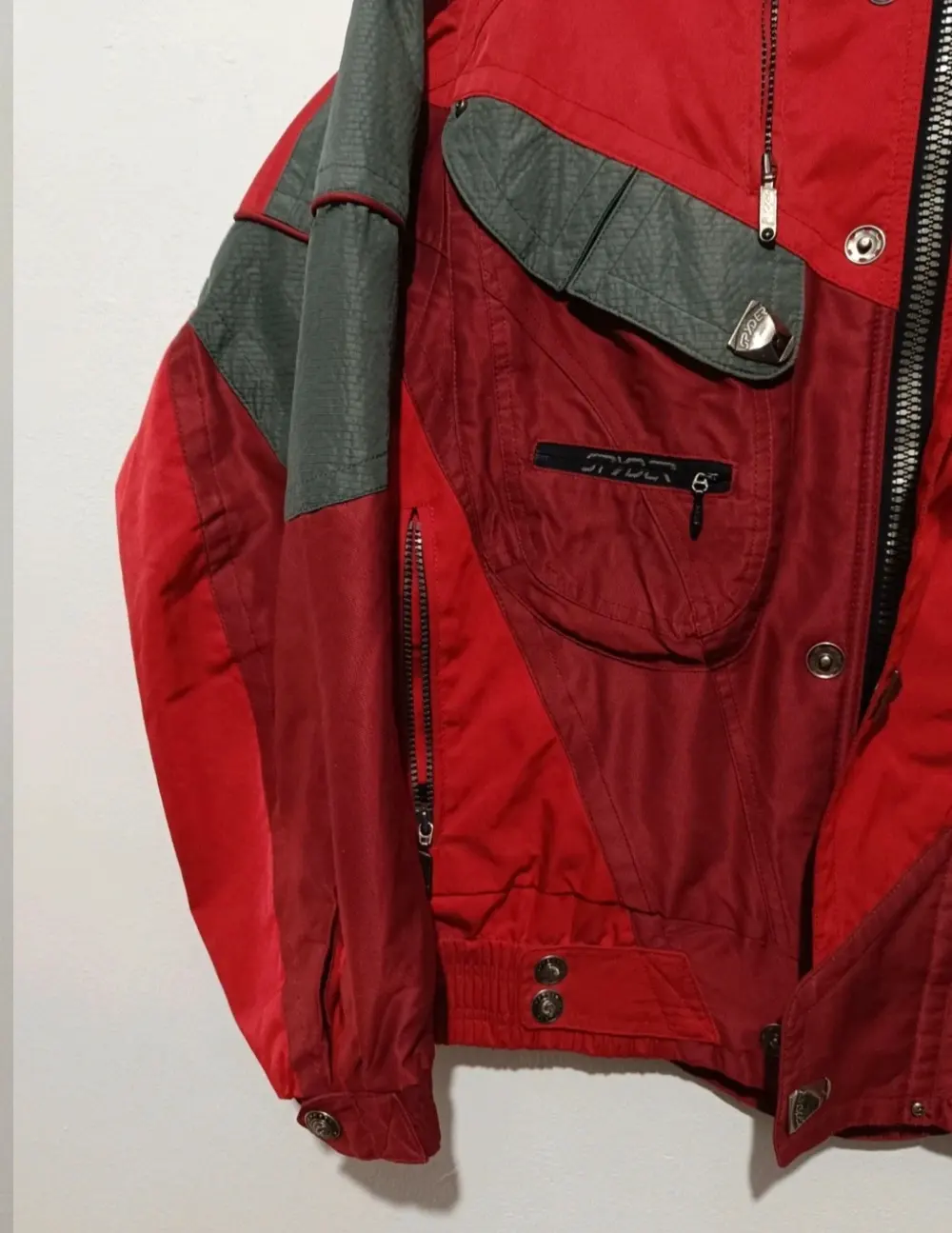 Chaqueta vintage Spyder GII Azeccula años 90 Original USA talla M ver medidas*, foto 3