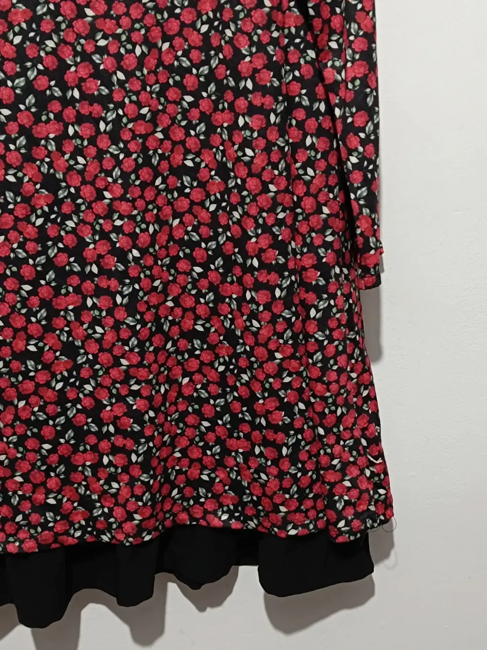 Vestido rosas otoño invierno Festa talla 50 ver medidas, foto 2