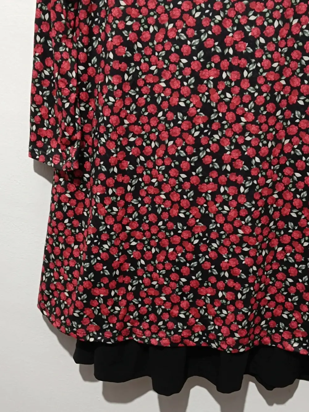 Vestido rosas otoño invierno Festa talla 50 ver medidas, foto 3