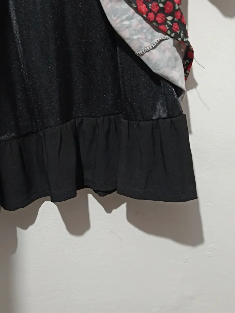 Vestido rosas otoño invierno Festa talla 50 ver medidas, foto 5