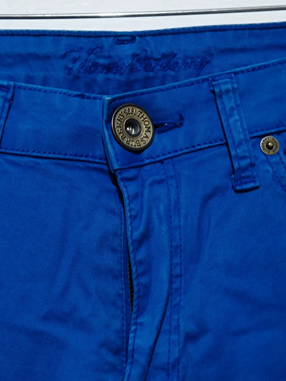Pantalon azul Thomas Burberry talla S/M ver medidas, foto 3