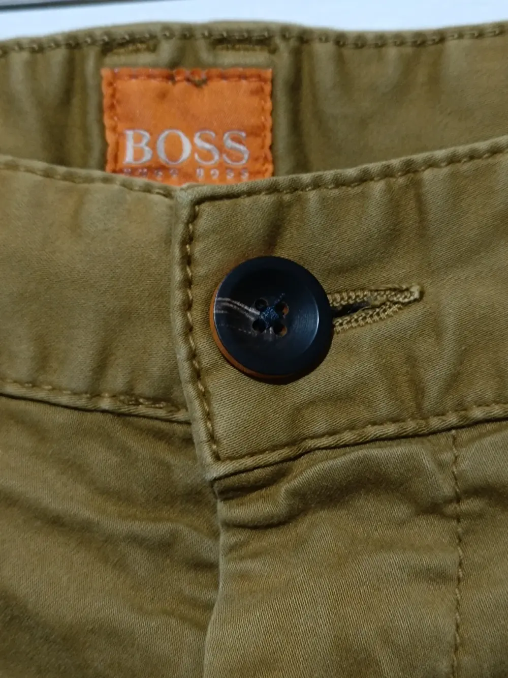Pantalon chino mostaza Hugo Boss Tapered fit talla XL/XXL ver medidas, foto 5