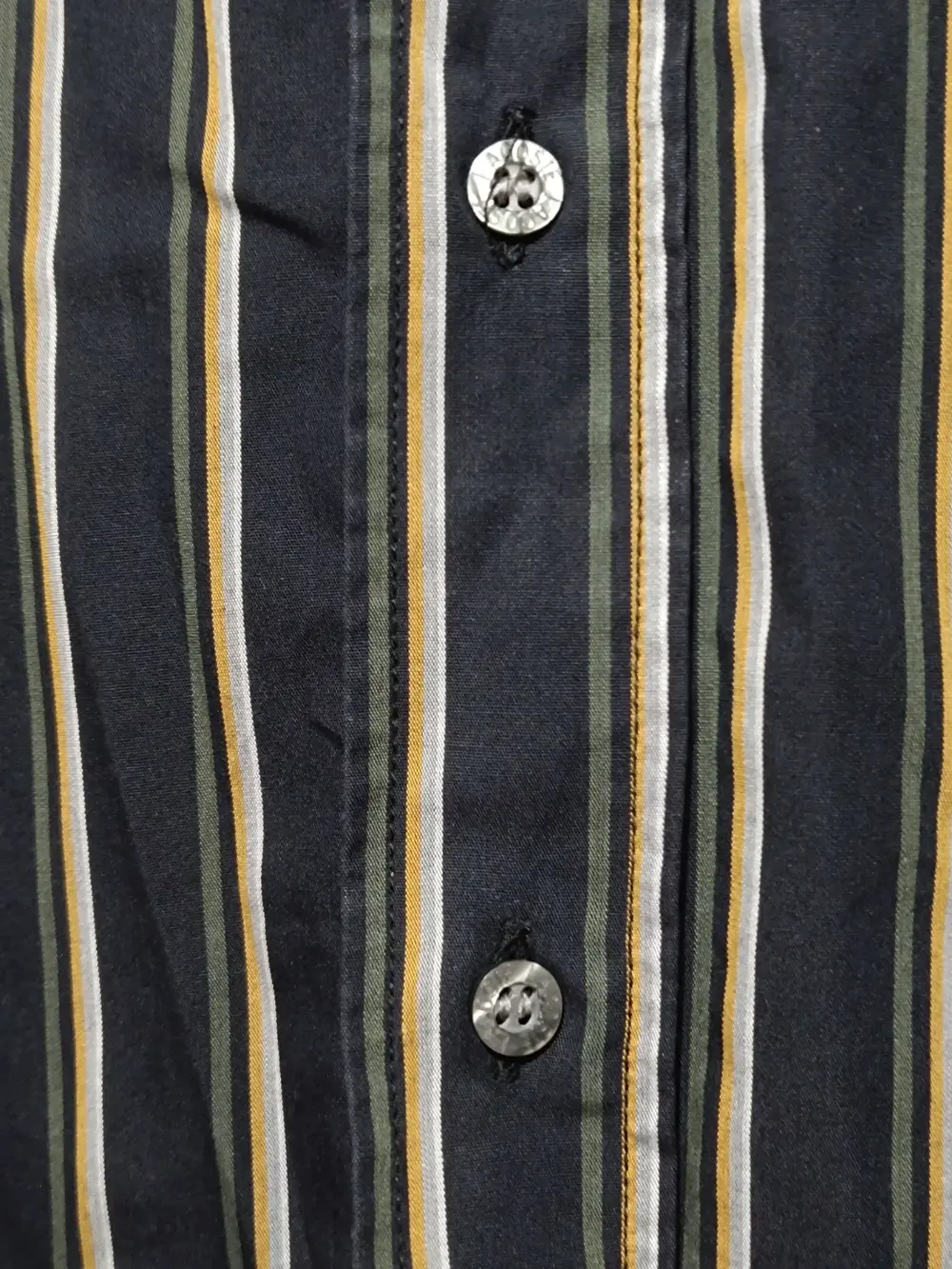 Camisa a rayas manga larga Lacoste talla 44 ver medidas, foto 5