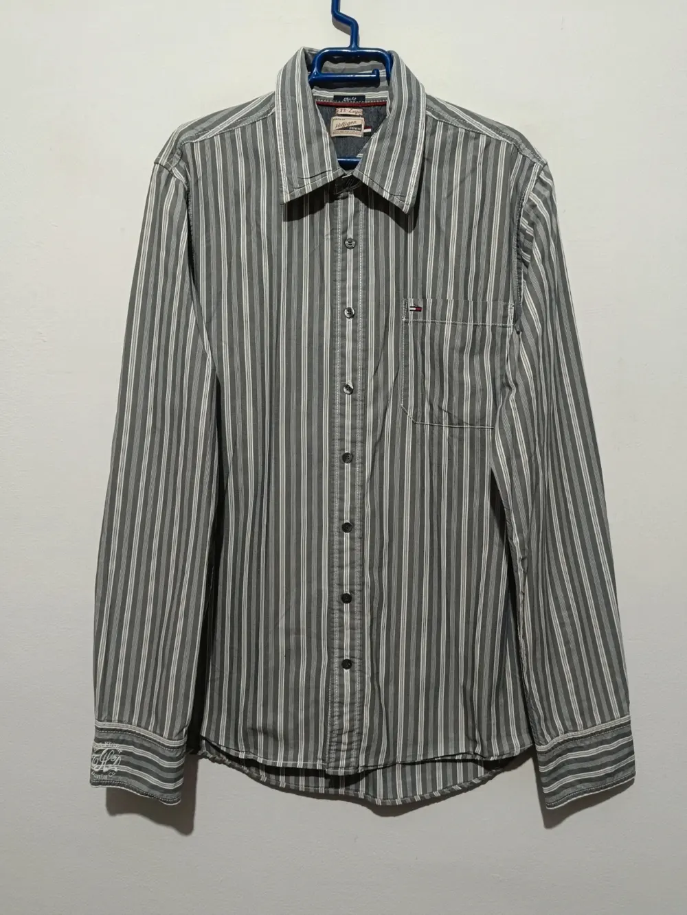 Camisa a rayas manga larga Hilfiger denim talla XXL
