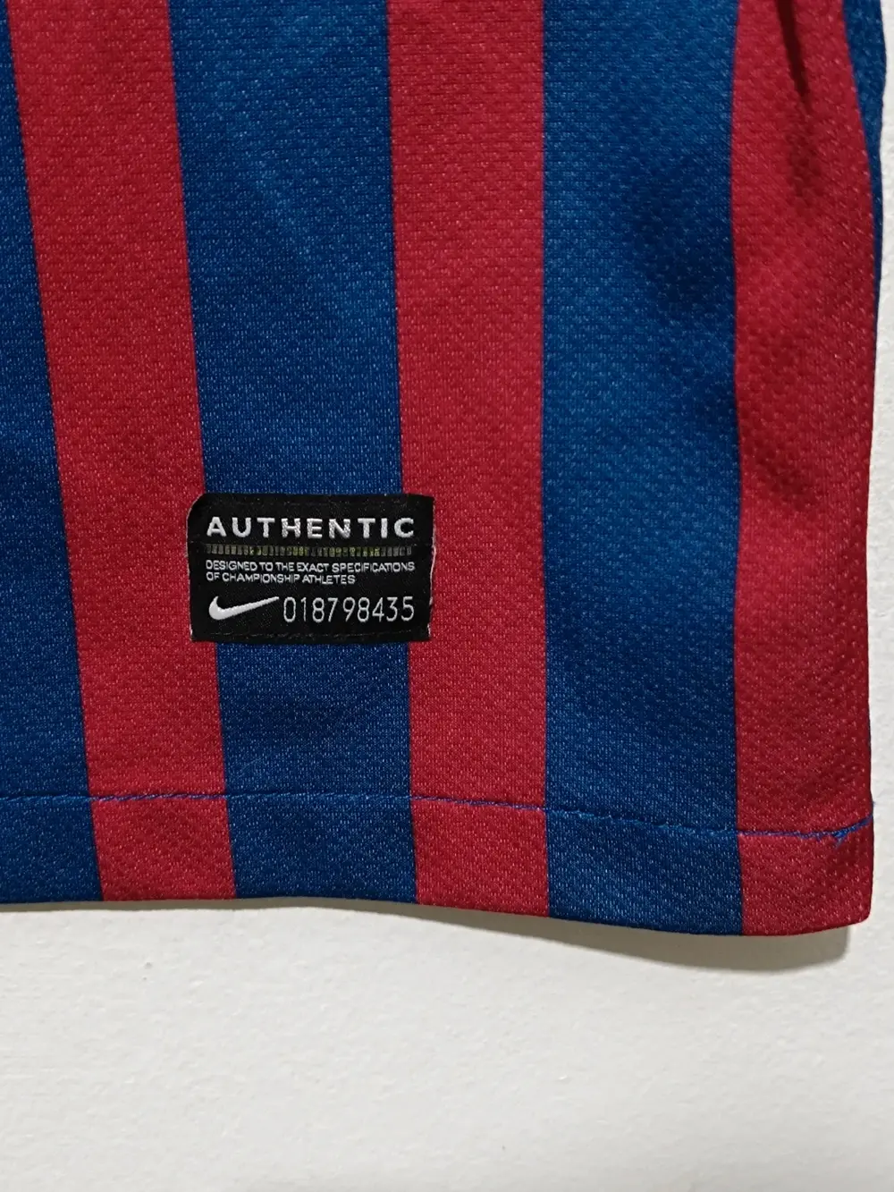 Camiseta vintage FC Barcelona temporada 2011/2012 Nike talla L, foto 2