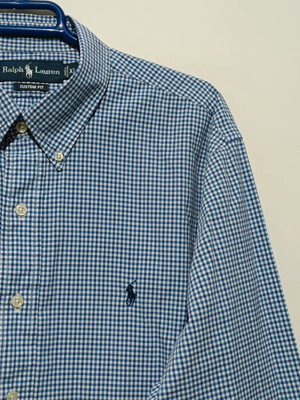 Camisa a cuadros manga larga Polo Ralph Lauren talla XL ver medidas, foto 4