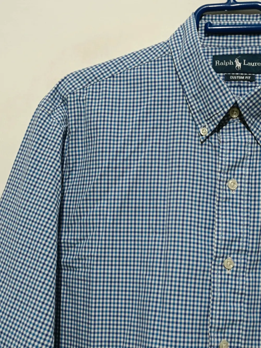 Camisa a cuadros manga larga Polo Ralph Lauren talla XL ver medidas, foto 5