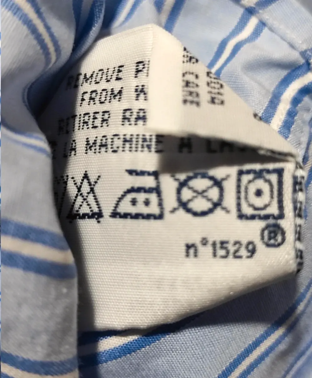 Camisa a rayas manga larga Polo Ralph Lauren talla M pero es mas una L/XL ver medidas*, foto 5
