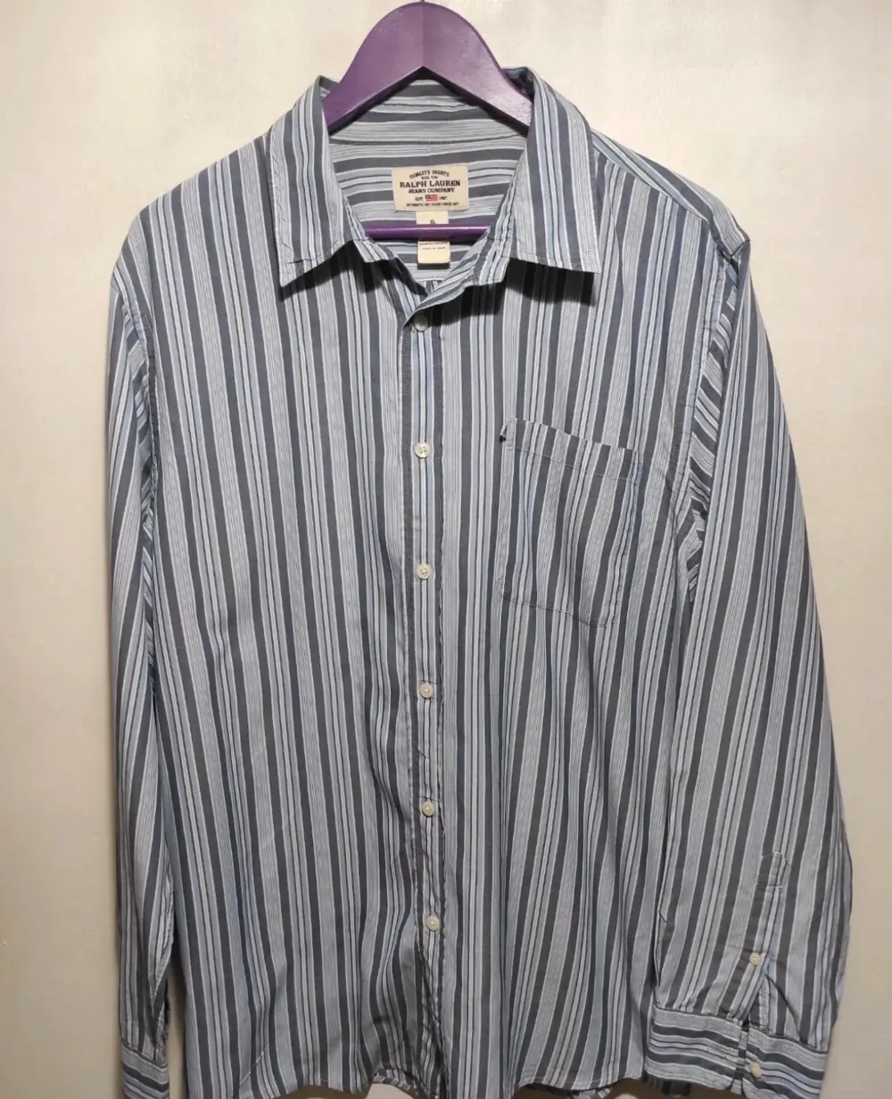 Camisa manga larga Ralph Lauren talla XL*