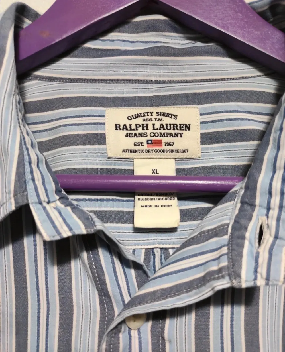 Camisa manga larga Ralph Lauren talla XL*, foto 3