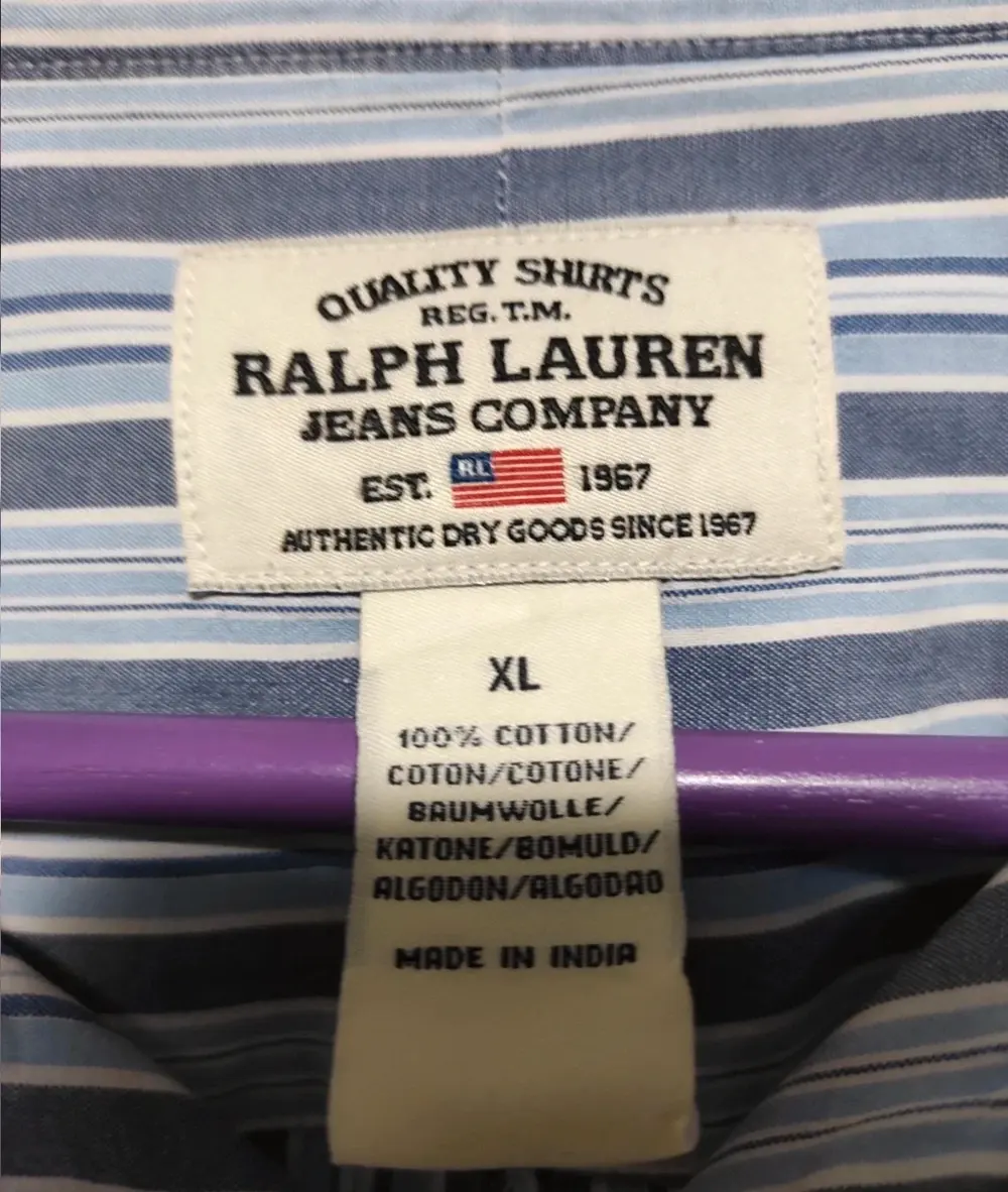 Camisa manga larga Ralph Lauren talla XL*, foto 4