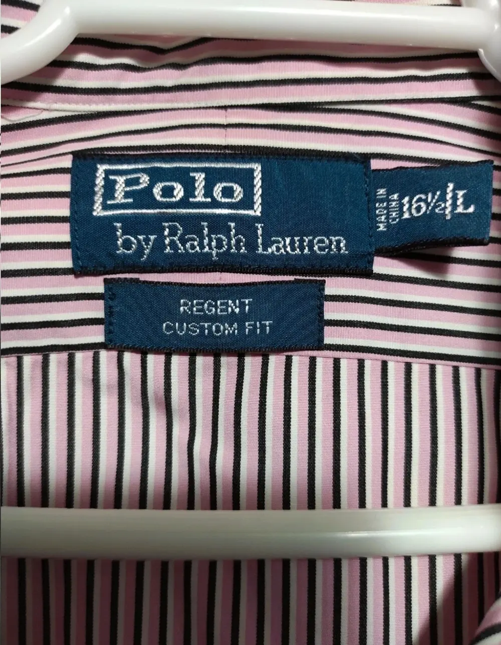 Camisa manga larga a rayas Polo Ralph Lauren talla 16 1/2 L*, foto 5