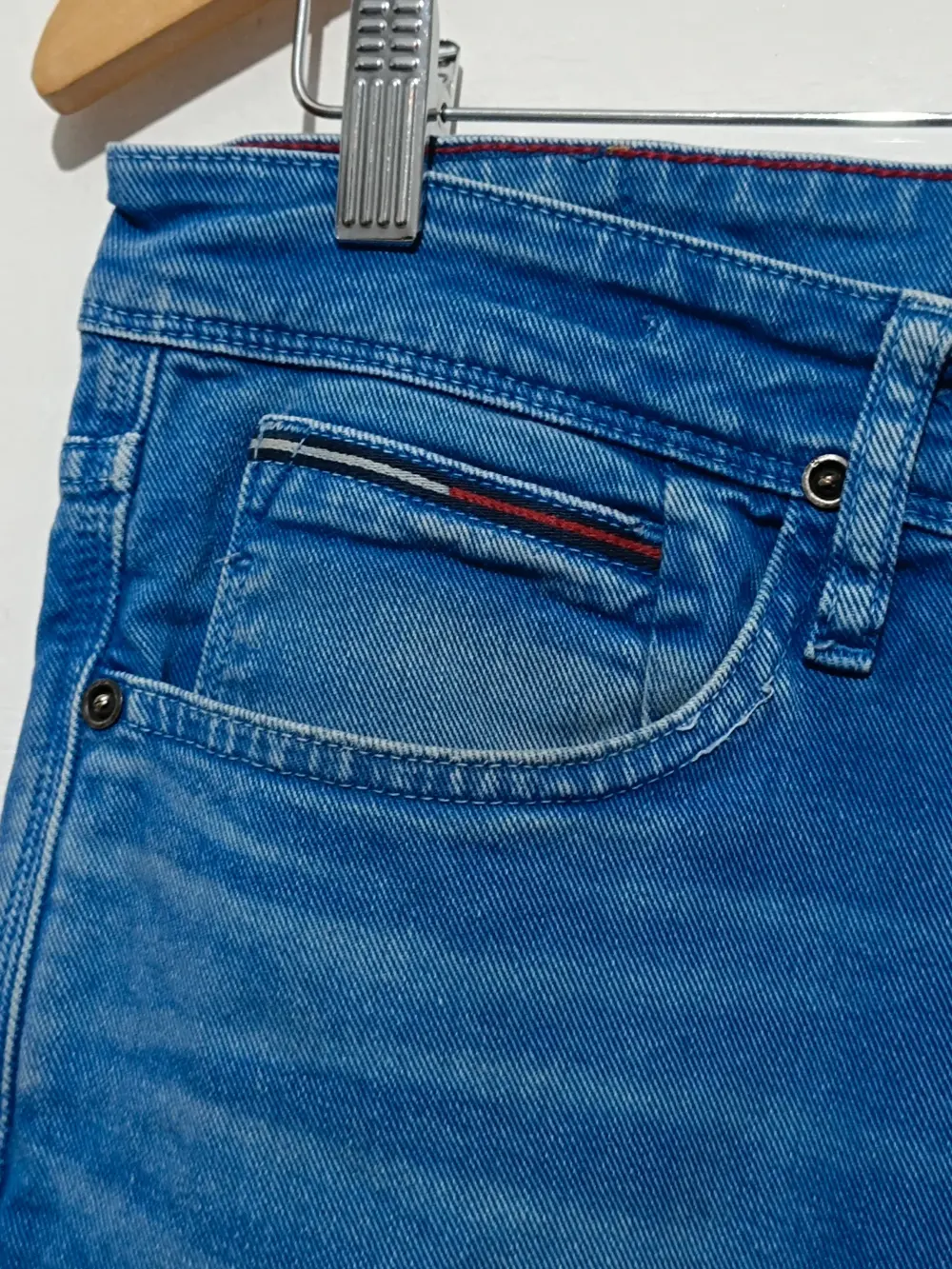 Pantalon vaquero Hilfiger Denim Scanton Monaco blue talla 31/32 equivale para M ver medidas, foto 2