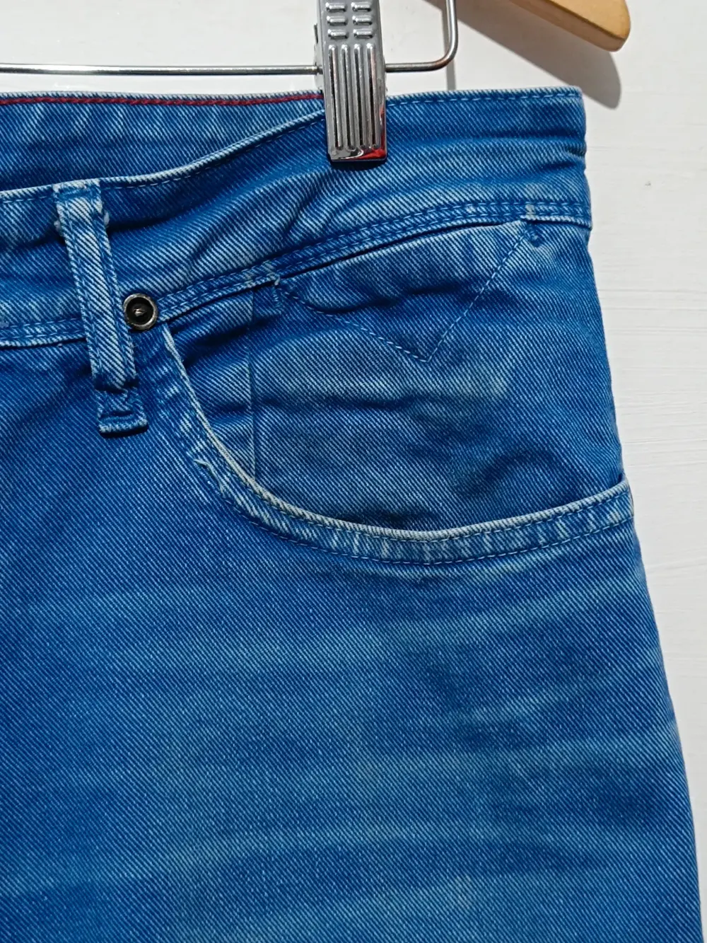 Pantalon vaquero Hilfiger Denim Scanton Monaco blue talla 31/32 equivale para M ver medidas, foto 3
