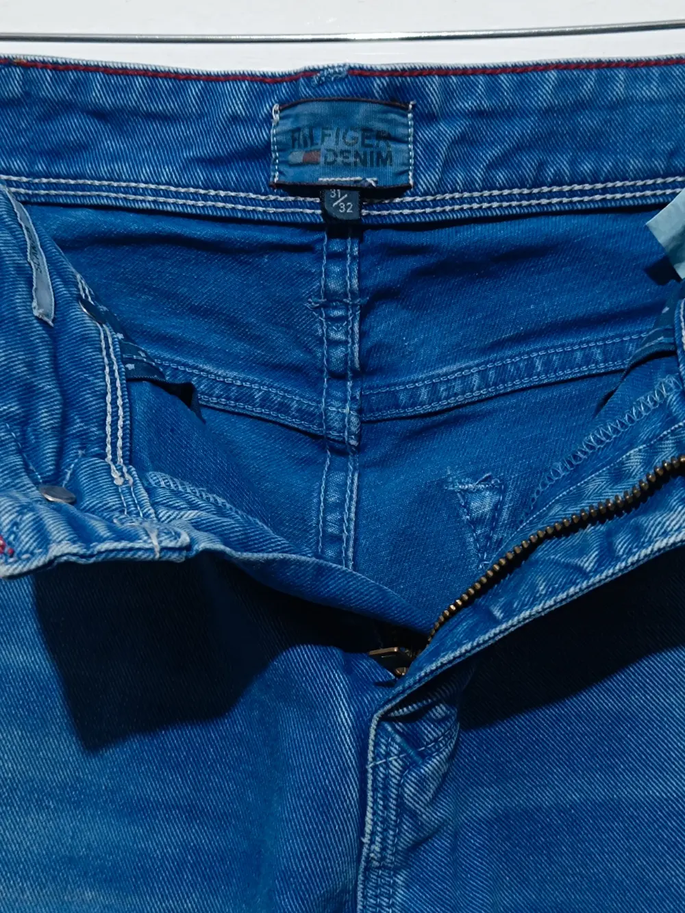 Pantalon vaquero Hilfiger Denim Scanton Monaco blue talla 31/32 equivale para M ver medidas, foto 5