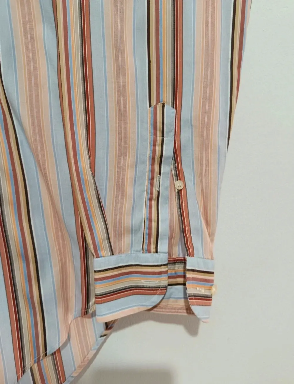 Camisa a rayas manga larga Lacoste talla 40*, foto 3