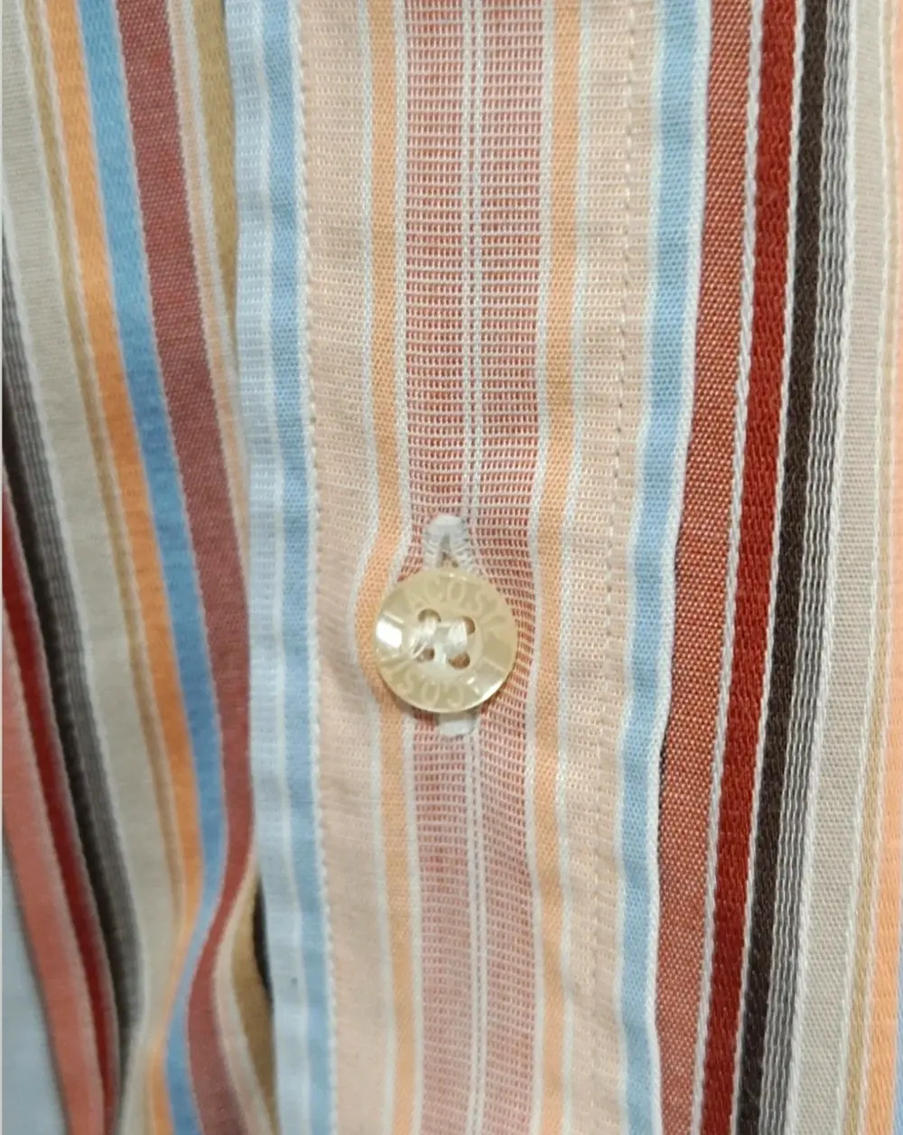 Camisa a rayas manga larga Lacoste talla 40*, foto 4
