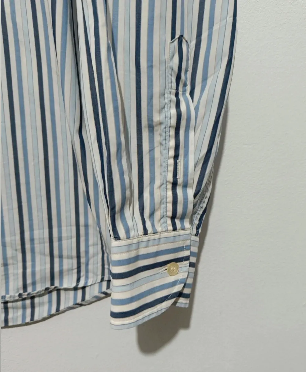 Camisa a rayas manga larga Lacoste talla 42 L*, foto 2
